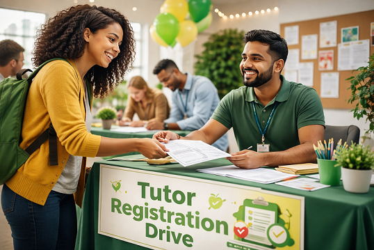 Tutor Registration Drive